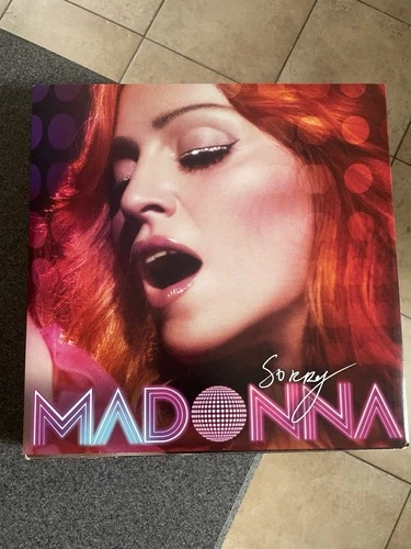 Madonna Sorry Vinyl Double LP Let Will Be Remixes Confessions 2006 OOP