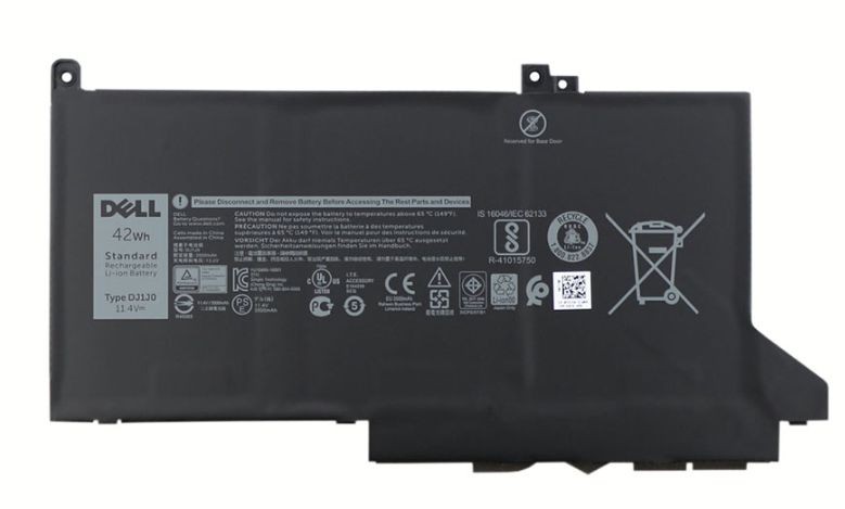 Dell DJ1J0 Main Battery Pack 11.4V