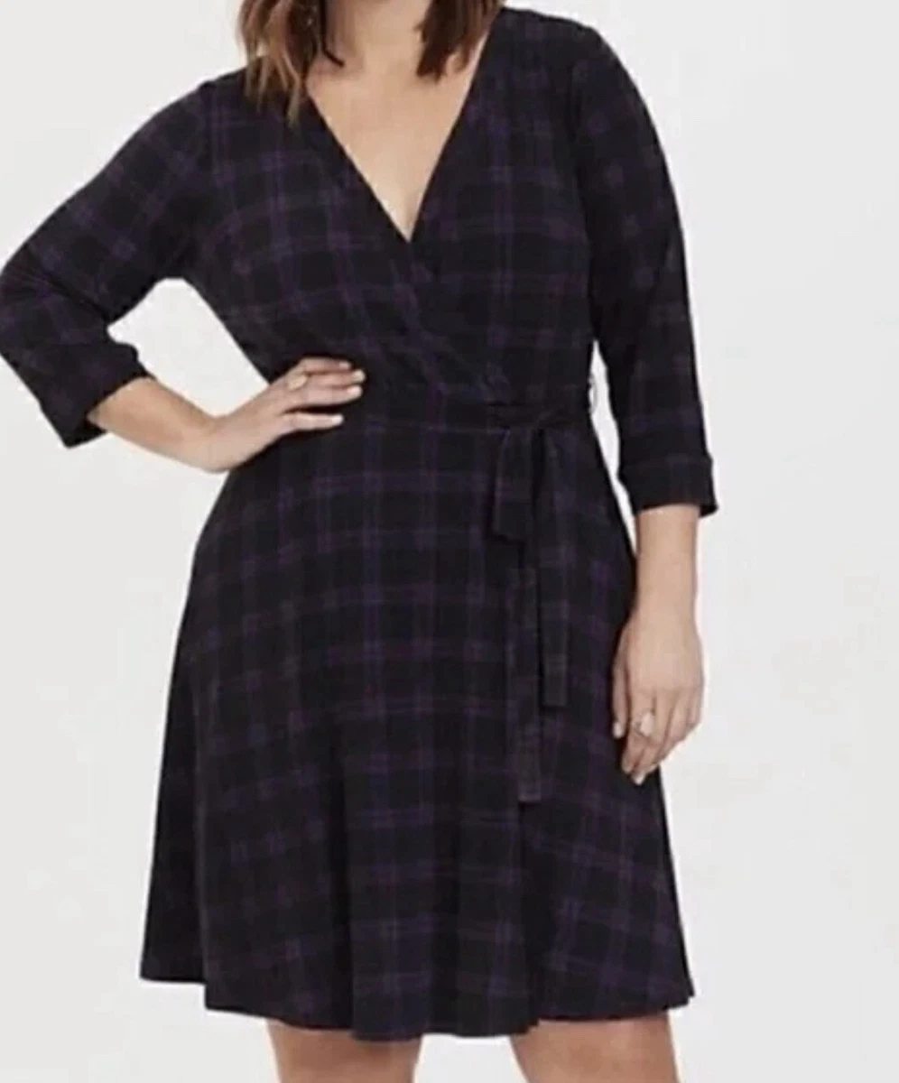 Women's Plus Size Wrap Dresses for sale | eBay