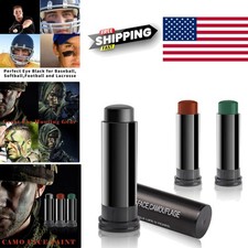 Large Capacity Camo Face Paint Set Non Irritating Eye Black Stick for Athletes