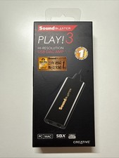 NEW Creative - Sound Blaster Play 3 Hi-Resolution USB DAC AMP