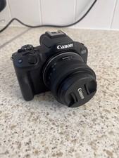 Canon EOS R50 Mirrorless Vlogging Camera (Black) w/RF-S18-45mm F4.5-6.3 is STM