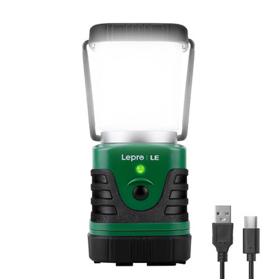 Lepro Lighting Ever 1000Lm Led Camping Lantern Rechargeable 4400Mah Power Bank
