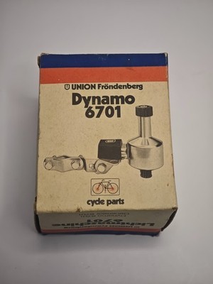 Union Fröndenberg Dynamo 6701 Vintage Fahrrad Dynamo Made in Germany