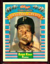 1991 BASEBALL  KELLOGG SPORTSFLICS RALPH KINER CARD # 15/15