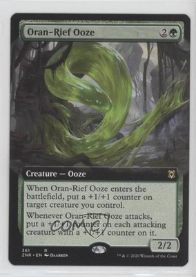 Oran-Rief Ooze (Extended Art) Magic: Zendikar Rising ZNR #361