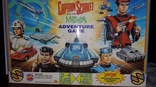 Vintage CAPTAIN SCARLET & the Mysterons board game. 2-4 players