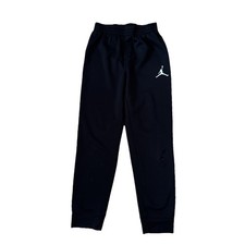 Nike Jordan Brand Boy's Fleece Jogger Sweatpants - Black Size L 12/13 YRS