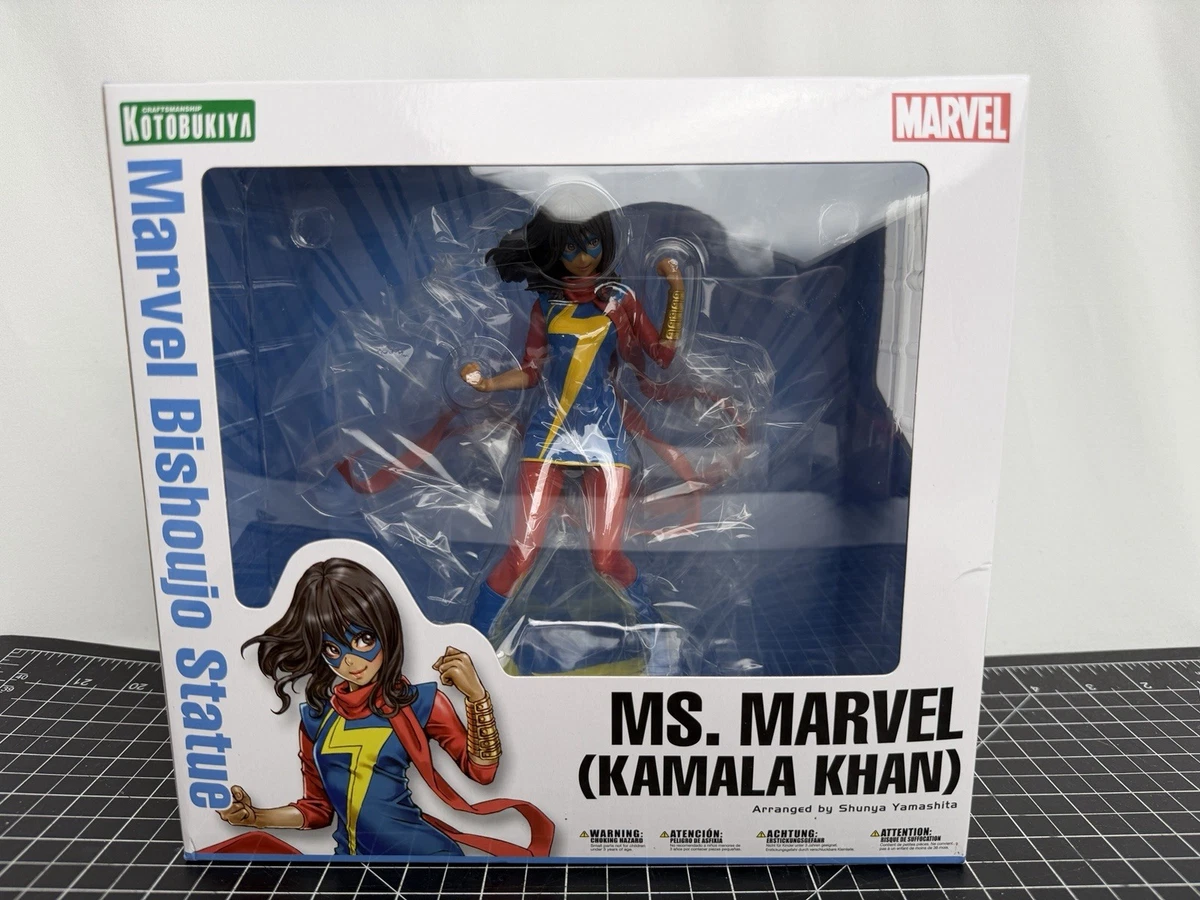 KOTOBUKIYA Ms. Marvel Comic Book & Manga Collectible Figurines for