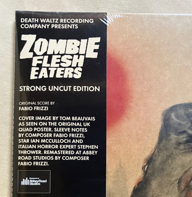 ZOMBIE FLESH EATERS Soundtrack LP 2015 Fabio Frizzi 180g Vinyl