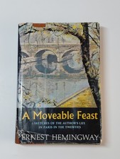 A Moveable Feast Ernest Hemingway 1964 BCE Printing Hardcover Vintage