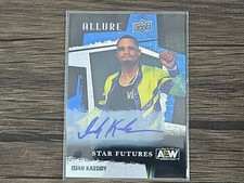 2022 Upper Deck AEW Allure Isiah Kassidy Star Futures Auto /35 #139