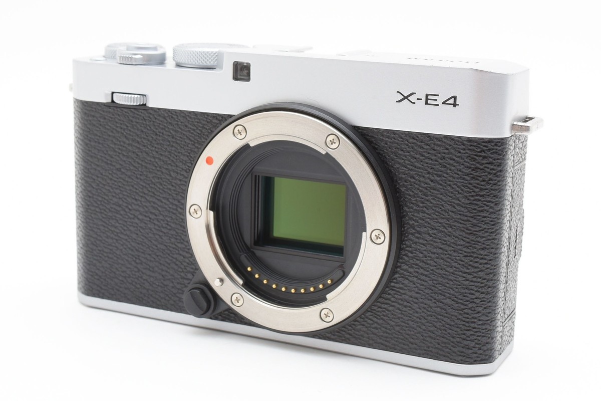 Fujifilm X-E4 26.1MP Mirrorless Digital Camera - Silver for sale