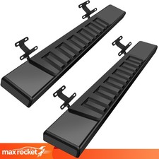 Side Step 6 Running Boards For 2015-2026 Ford F150 Regular Cab Blk Nerf Bar