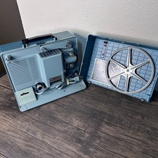 ARGUS Showmaster 500 Portable Movie Projector 8 mm Film Vintage 4744