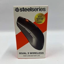 New SteelSeries Rival 3 Wireless Gaming Mouse M-00022 Bluetooth and 2.4GHz