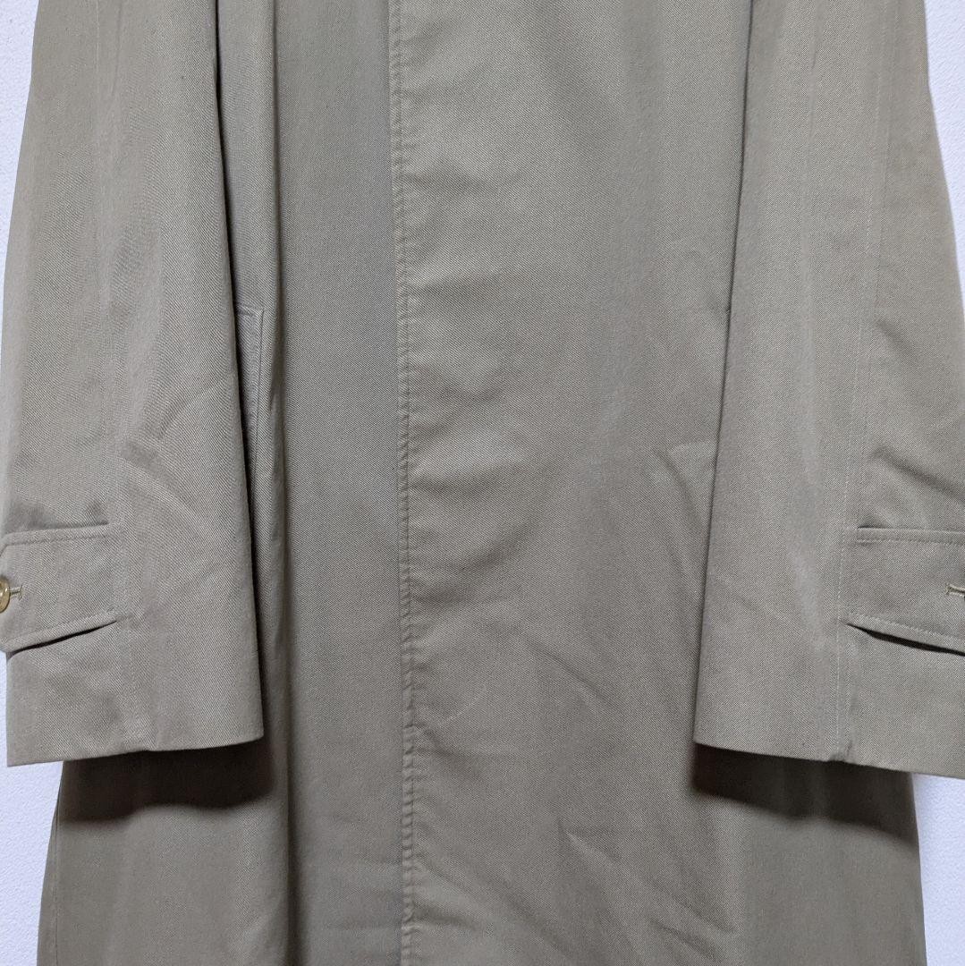 Burberrys Vintage 1985 Balmacaan Coat Made in England Nova Check Beige Size M thumbnail 22