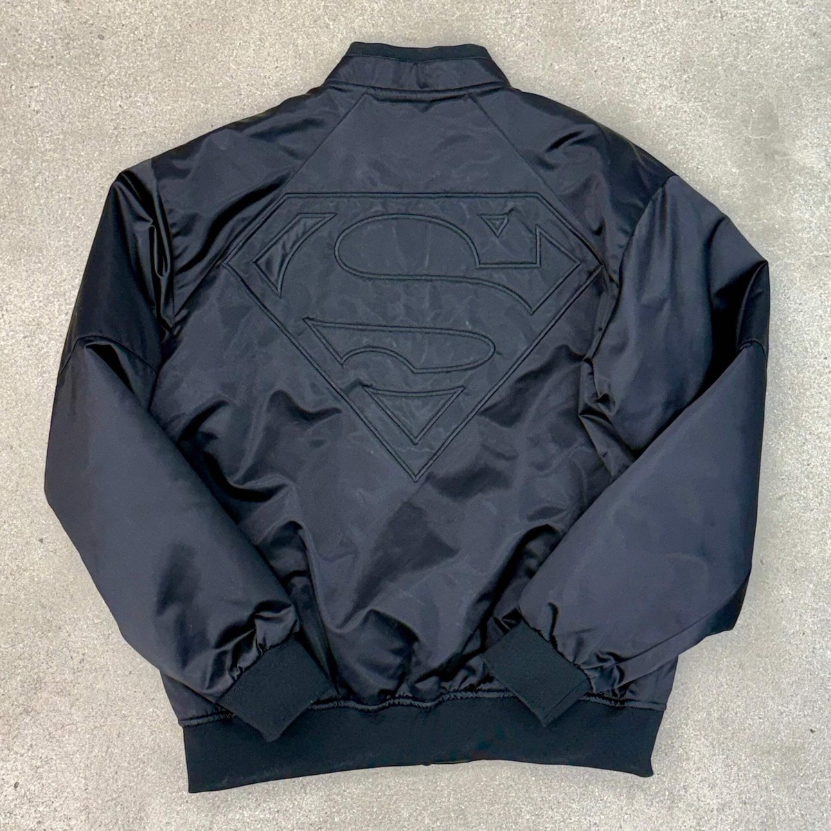Kith x Superman Satin Bomber Jacket Black | eBay Kith x Superman Satin Bomber Jacket Black | eBay