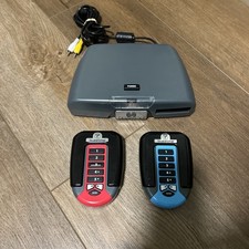 Buzztime Home Trivia System Console With 2 Wireless Controllers Tested Working