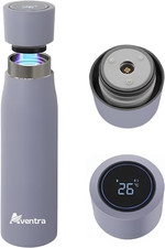 UV Self-Cleaning Water Bottle, Vacuum Insulated Stainless Steel Rechargeable Dri