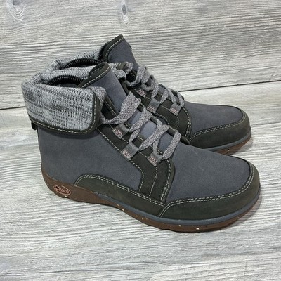 Chaco Womens Barbary Hiking Ankle Boots Castlerock Gray Comfort Size 6.5 US