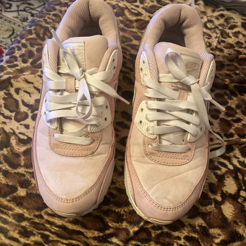 NIKE Air Max Barely Rose Donna Taglia 8 Rosa Oxford Casual Ottime Condizioni