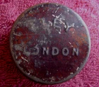 CIVIL WAR ERA ELEY & BRO LONDON PERCUSSION CAP TIN EMPTY
