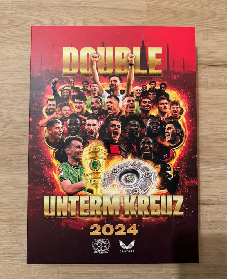 Sondertrikot Bayer 04 Leverkusen, Double unterm Kreuz, Saison 2023/2024, XL - Bild 4 von 4