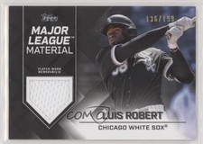 2022 Topps Series 1 Major League Material Black 136/199 Luis Robert #MLM-LR 0ol8
