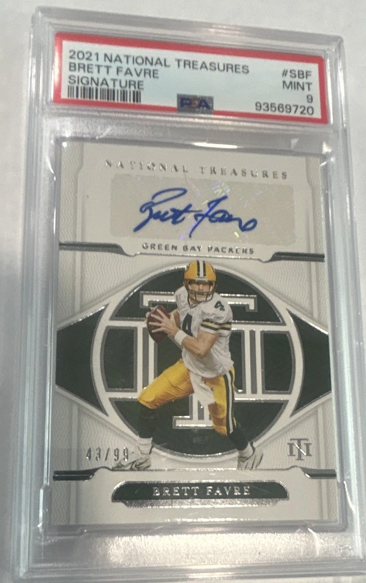 Brett Favre Green Bay Packers Football Autographed Sports Trading