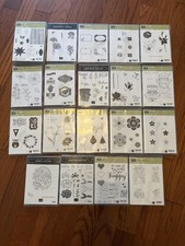 Lot of 19 Stampin' Up Sets for Greeting Cards  More Stamp Crafts
