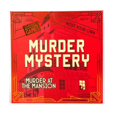 Talking Ta Board Game  Host Your Own Murder Mystery - Murder at the M Box EX/NM