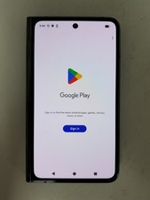 Google Pixel Fold 256GB Black G9FPL Unlocked Damaged zD2644