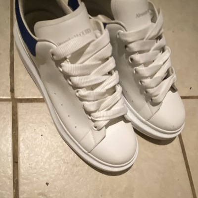 Alexander McQueen Sneakers Size 44 White And Blue