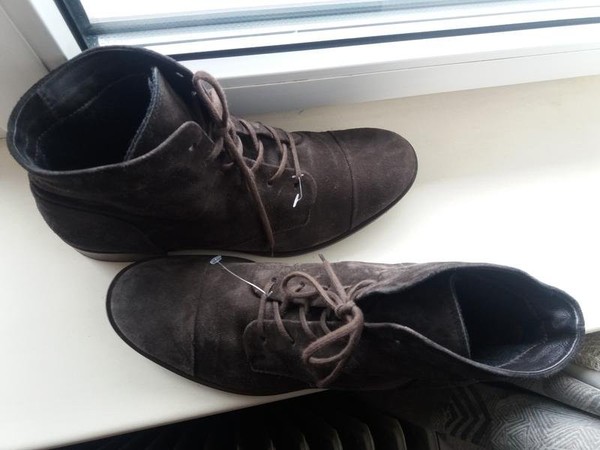 Women Paul Green Boots Brown Suede 39 #C3PB