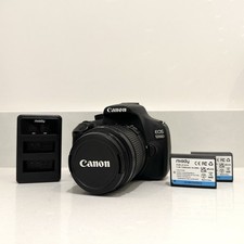 Canon EOS 1200D 18.0MP Digital SLR Camera - Black (Kit w/ EF-S 18-55mm Lens)