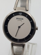 ​Boccia Titanium Damen-Armbanduhr – Modell 3260-01 – Reintitan & Saphirglas