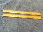 Vintage Coca Cola "A Good Rule" Wooden 12” Ruler Lot