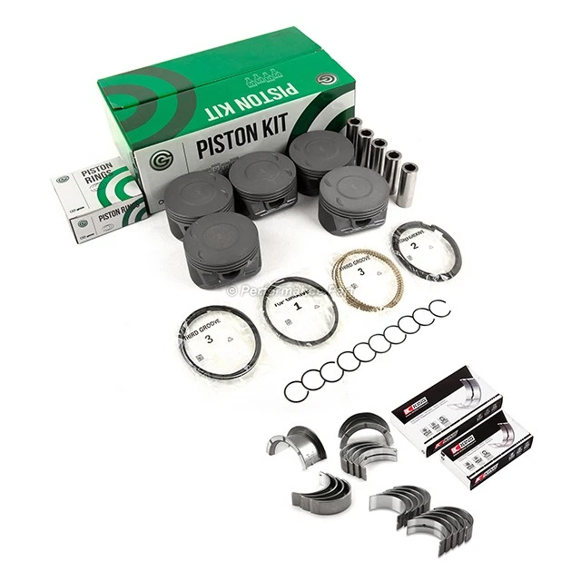 Juego completo de juntas cojinetes de pistones aptos 07-12 Chevrolet GMC Hummer Isuzu 3,7 L Foto 3 de 4