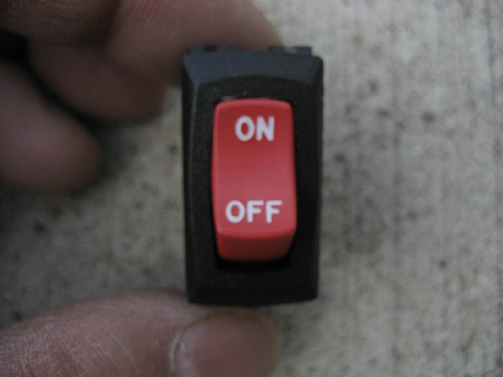 Hoover Windtunnel Vacuum Cleaner Rocker On Off Switch 40309033 28161075 For Sale Online