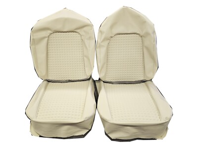 1958-1958 Corvette Vinyl Seat Covers Charcoal - CA main image 1