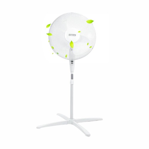 Oscillating Pedestal Stand Fan Adjustable Height & Angle 3 Speed Settings 16Inch - Afbeelding 1 van 10