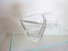 Vintage Val St Lambert Small 3 Tricorner Crys...
