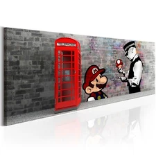 BANKSY Canvas Print Framed Wall Art Picture Photo Image i-C-0104-b-a