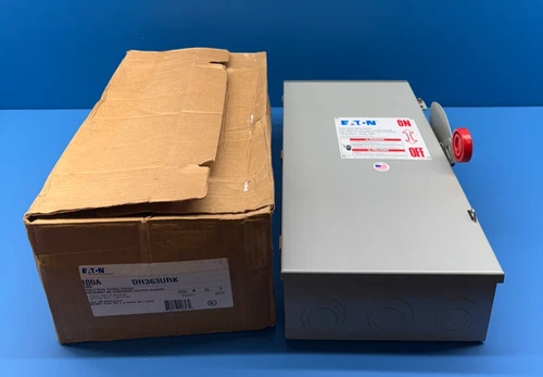Eaton DH363URK 3-Pole 600V 100A Heavy Duty Safety Switch Enclosure