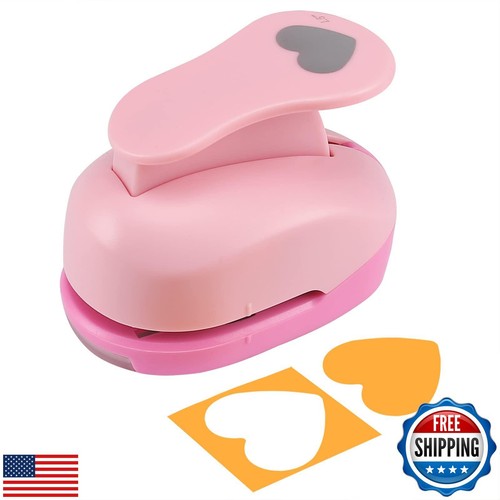 MyArTool Heart Paper Punch, 1.5 Inch Heart Punches for Paper Crafts, 38mm Hea