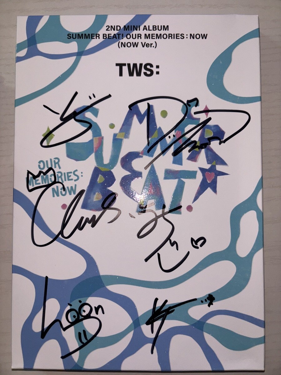 TWS [Summer Beat!] Autographed Signed Album | eBay