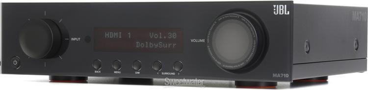 72-канальный аудиовизуальный ресивер 8K JBL MA710 - Черный