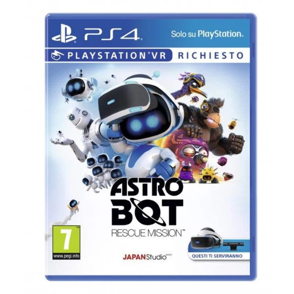Astro Bot - Rescue Mission Ps4 Gioco Ita Playstation 4 Videogioco VR Nuovo