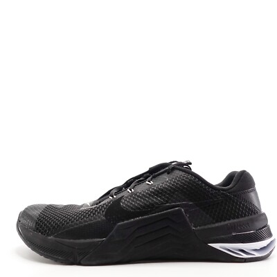 Nike Metcon 7 NBY Triple Black Silver Training Gym Shoes Mens Size 10 DJ7031 991 Nike Metcon 7 NBY Triple Black Silver Training Gym Shoes  main image 4